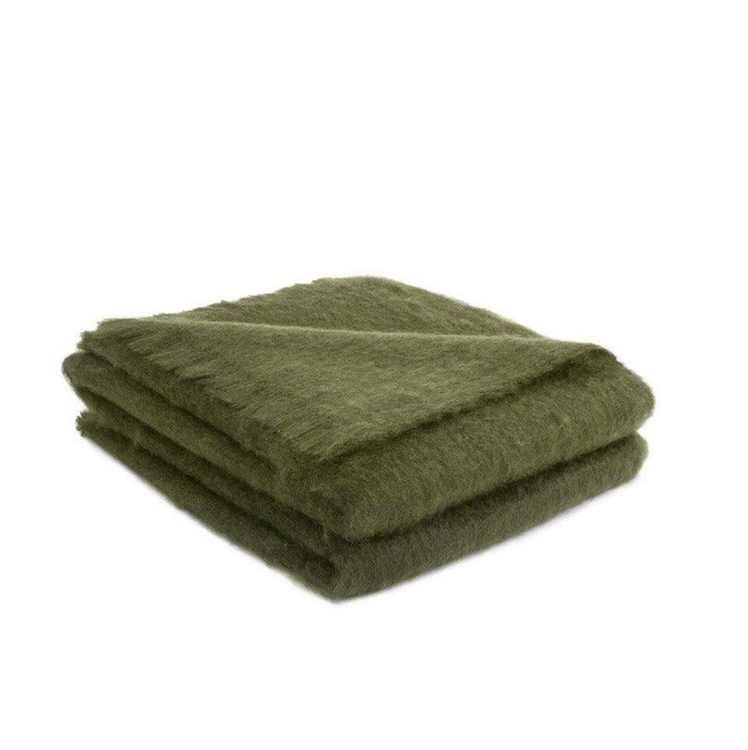 Plaid - Mohair Uni Kaki - image 3