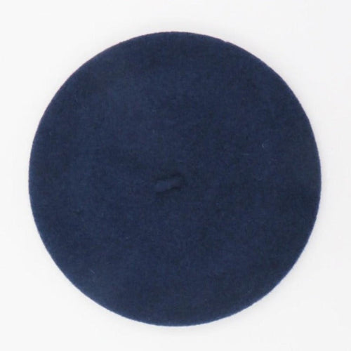 Béret Français en Laine - Couleur Denim | Made in France - image 1