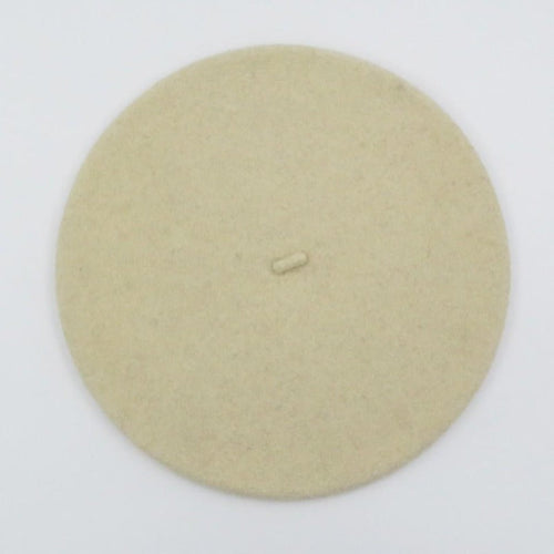 Béret Français en Laine - Couleur Ecru | Made in France - image 1