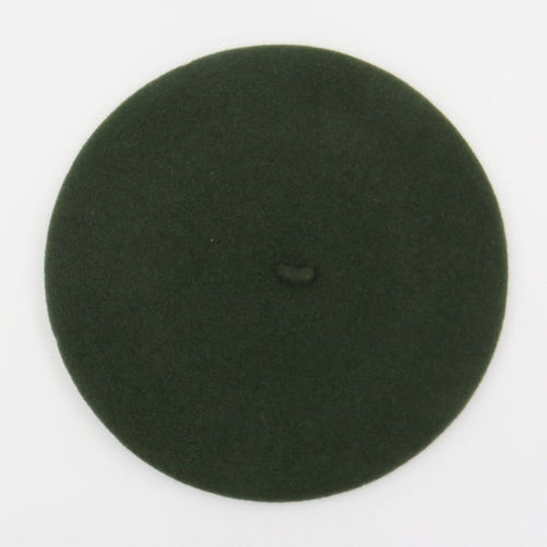 Béret Français en Laine - Couleur Kaki | Made in France - image 1