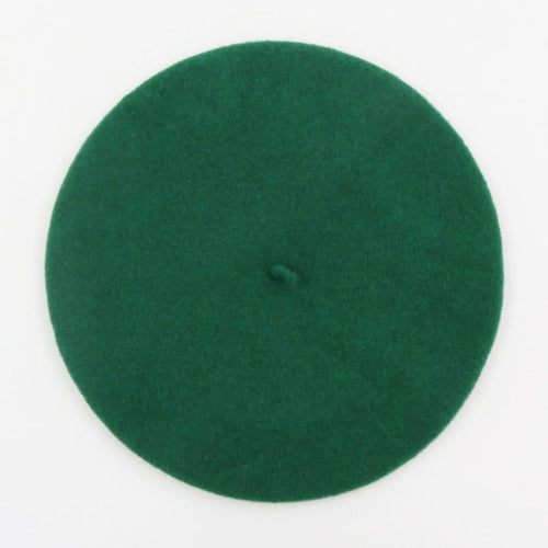 Béret Français en Laine - Couleur Vert | Made in France - image 1