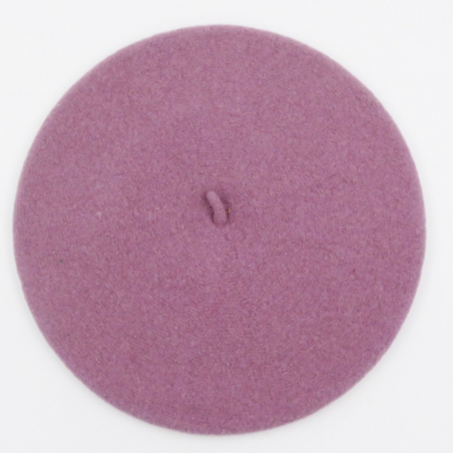 Béret Français en Laine - Couleur Violet Africain | Made in France - image 1
