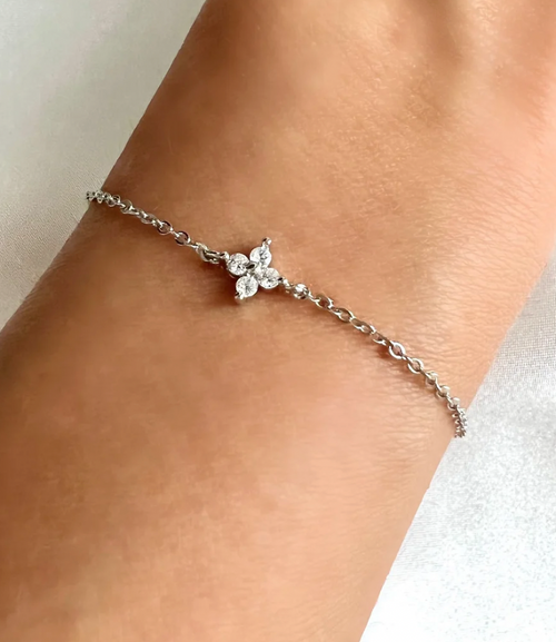 Bracelet - FLORA ARGENT - image 1