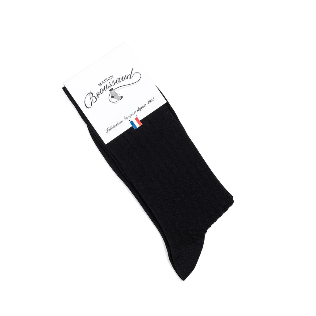 Chaussettes - FIL D'ÉCOSSE NOIR - image 2