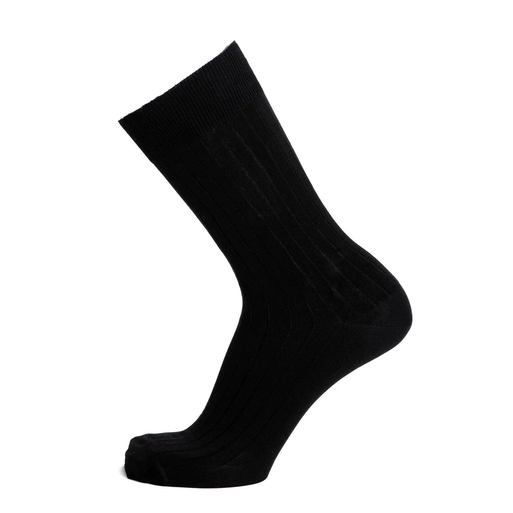 Chaussettes - FIL D'ÉCOSSE NOIR - image 1