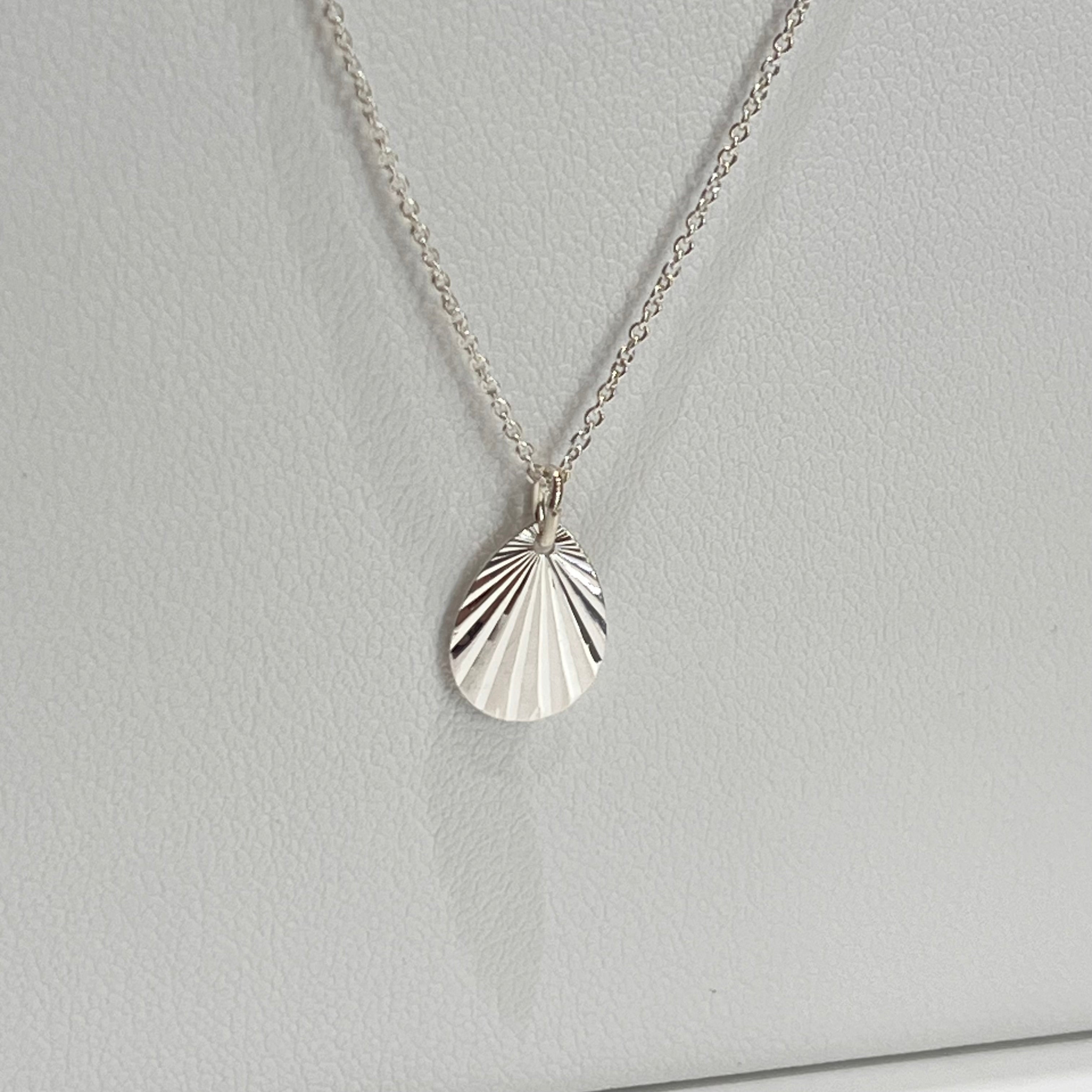 Collier-Gouttes irisées - image 2