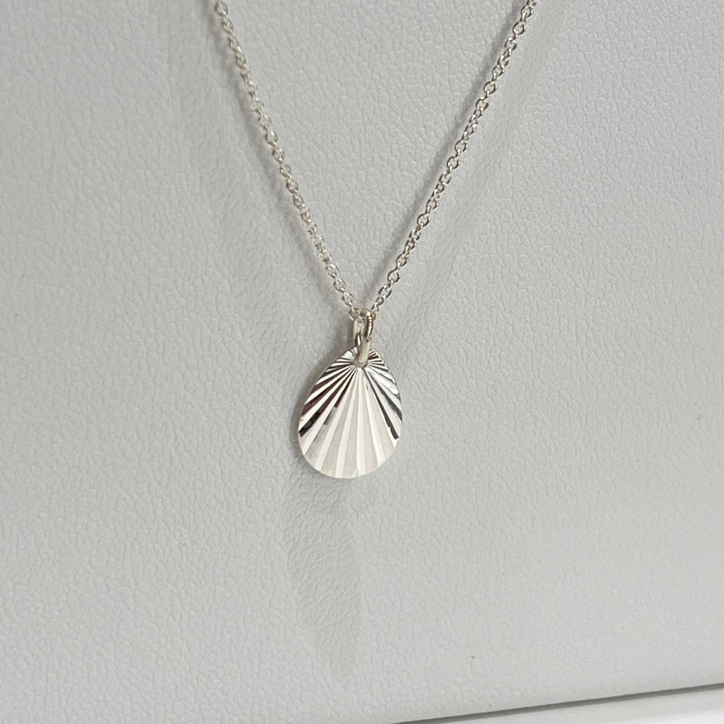 Collier - Goutte irisée en argent 925 - image 2