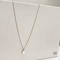 Collier - Goutte lisse en argent 925 - image 1
