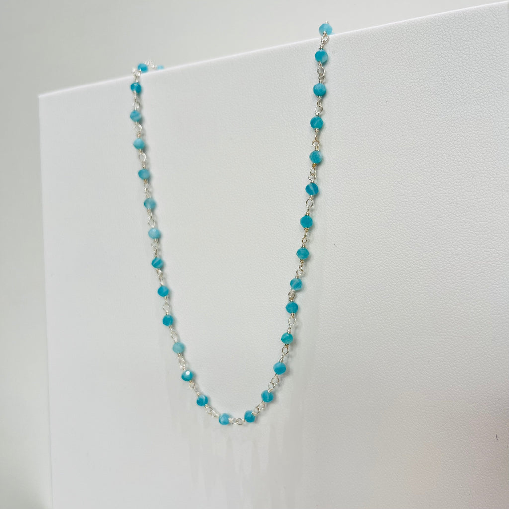 Collier - Rosa Amazonite en argent 925 - image 2