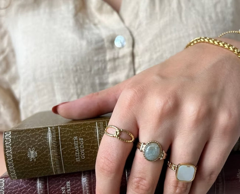 Bague BEAUBOURG - Bleu - image 2