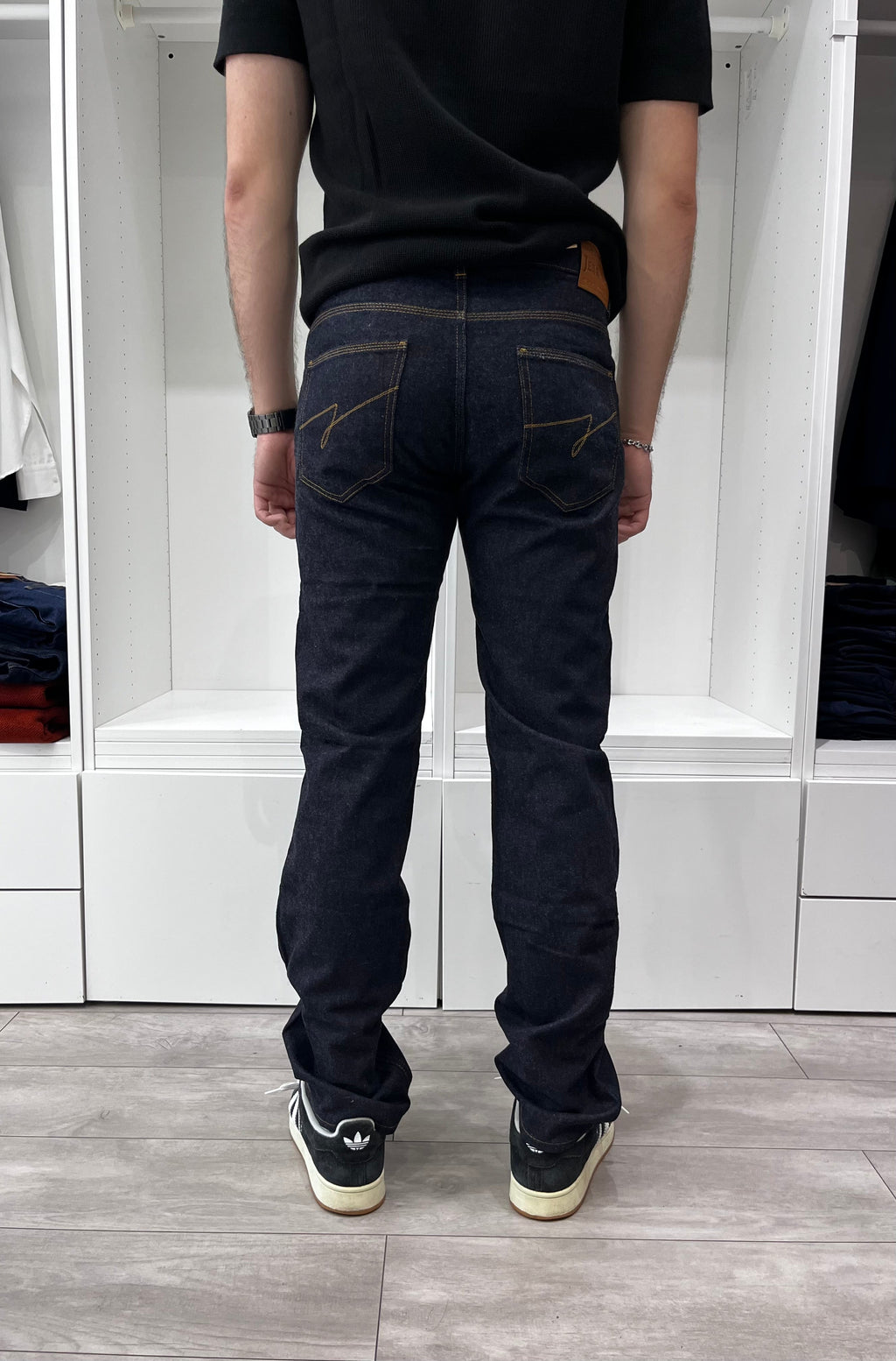 Jean droit brut - DENIM - image 4