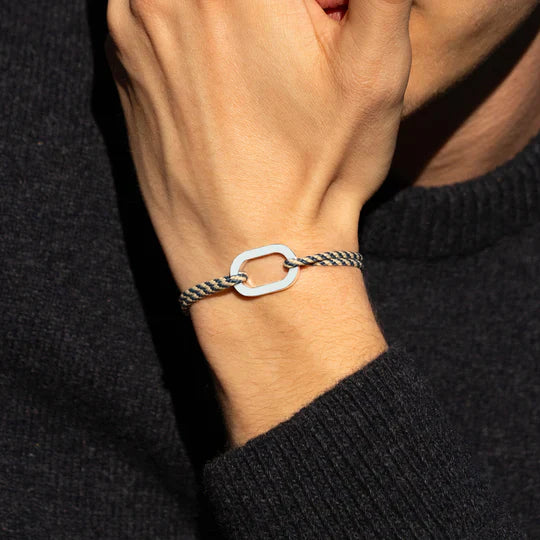 Bracelet MAILLON Plaqué Argent - BOSSE - image 2
