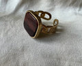 Bague MELYNA - Marron - image 1