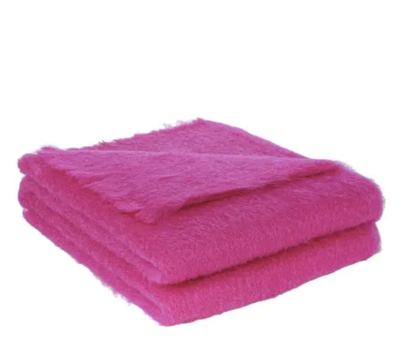 Plaid - Mohair Uni Fuchsia - image 2