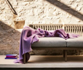 Plaid - Mohair Uni Glycine - image 1