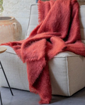 Plaid - Mohair Uni Grenat - image 1