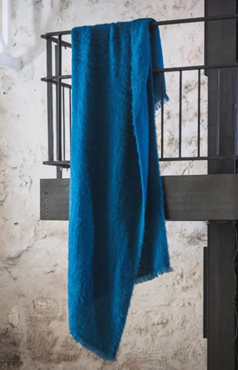 Plaid - Mohair Uni Nuit - image 1