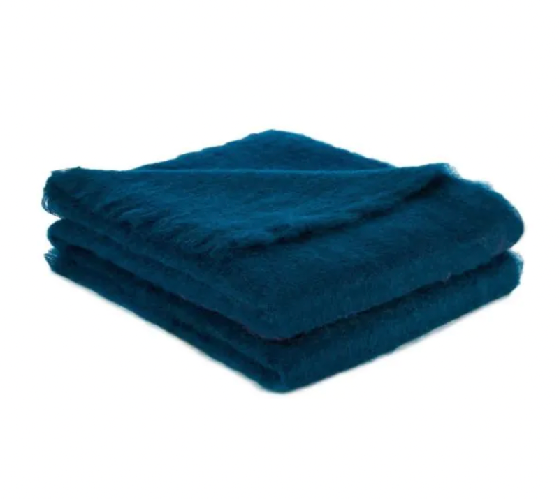 Plaid - Mohair Uni Nuit - image 2