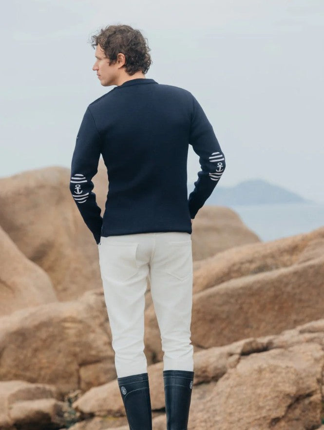 Pull - Homme - Ancre - image 2
